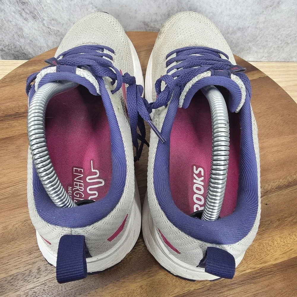 Brooks Revel‎ 5 Running Shoes Womens 9 B White Sneakers Trainers 1203611B193